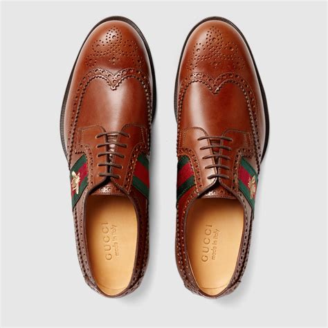 gucci mens lace ups